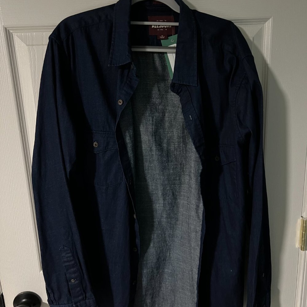 Alesbury Men's X-Large Chambray Shirt